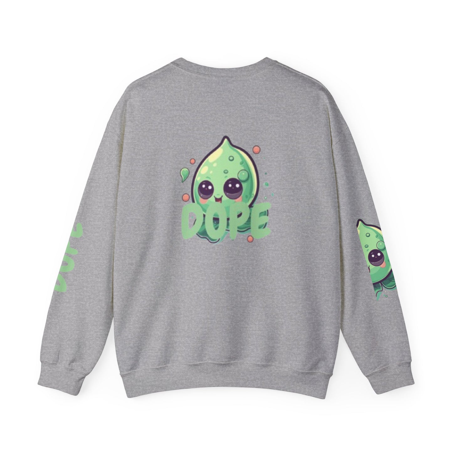 Kawaii Avocado Sweatshirt, Cute Crewneck, Fashion Sweatshirt, Gift for Foodies, Casual Wear