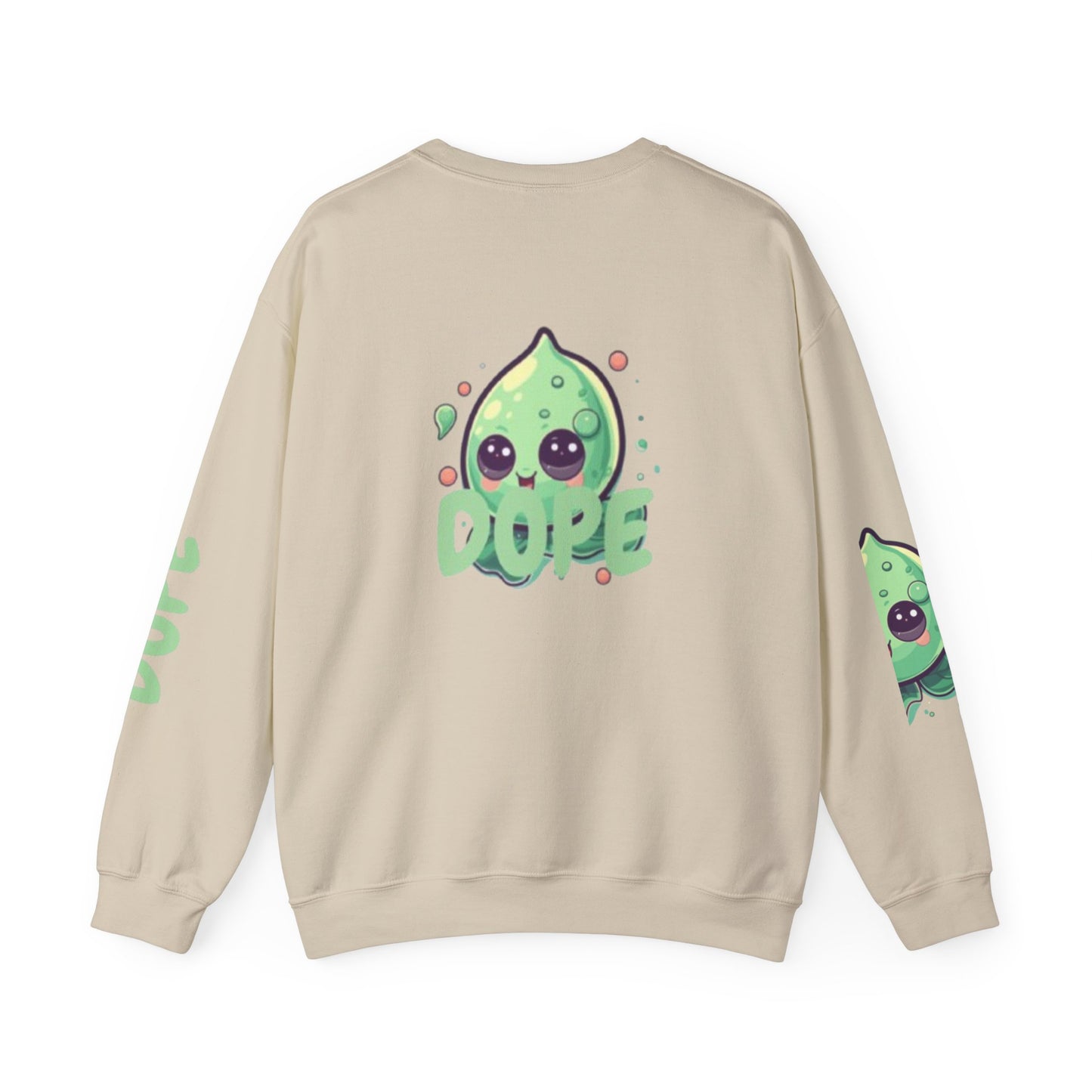 Kawaii Avocado Sweatshirt, Cute Crewneck, Fashion Sweatshirt, Gift for Foodies, Casual Wear