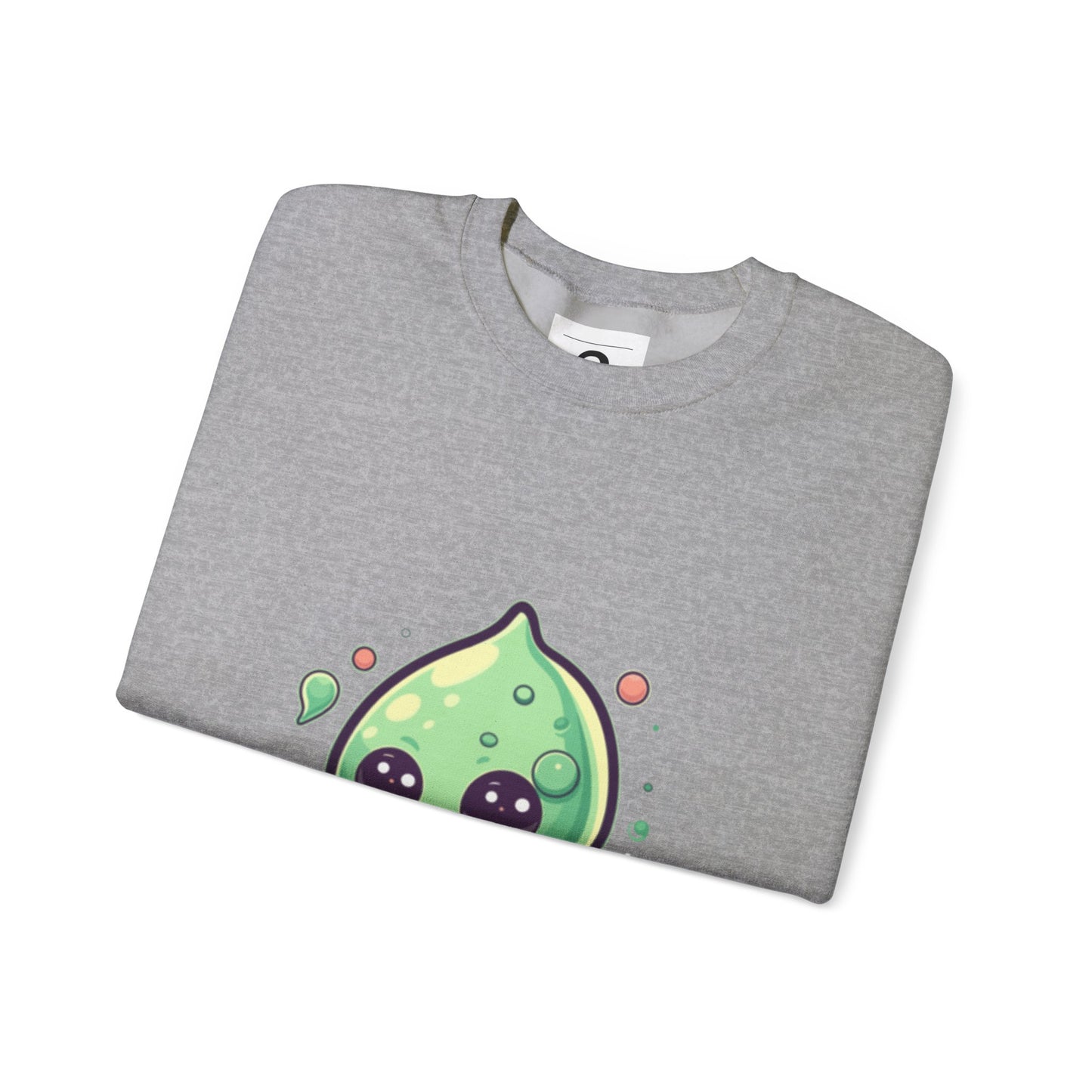 Kawaii Avocado Sweatshirt, Cute Crewneck, Fashion Sweatshirt, Gift for Foodies, Casual Wear