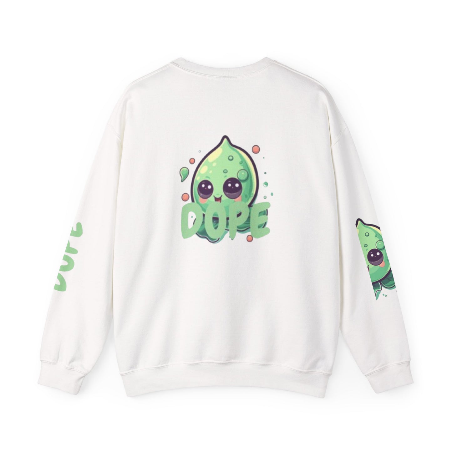 Kawaii Avocado Sweatshirt, Cute Crewneck, Fashion Sweatshirt, Gift for Foodies, Casual Wear