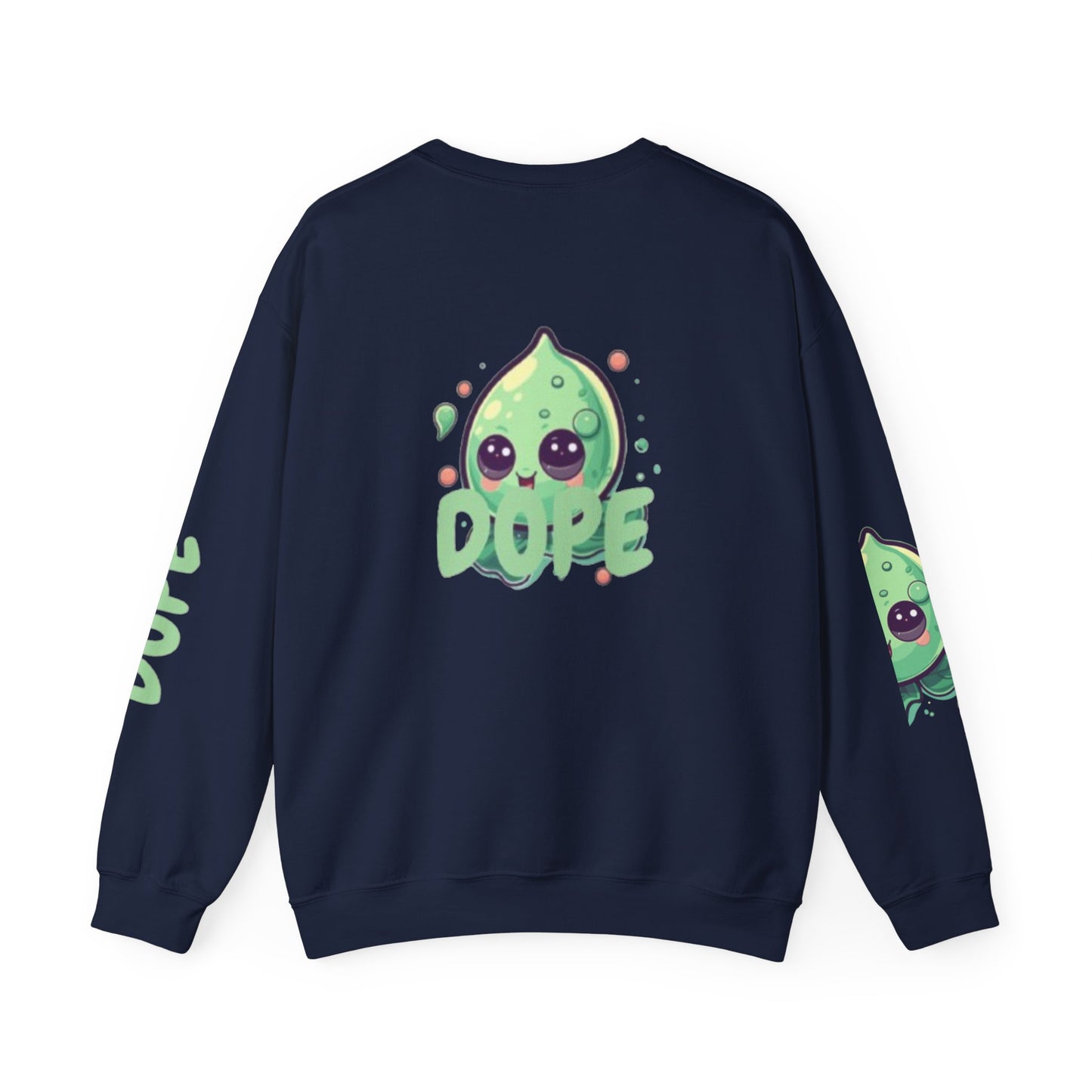 Kawaii Avocado Sweatshirt, Cute Crewneck, Fashion Sweatshirt, Gift for Foodies, Casual Wear
