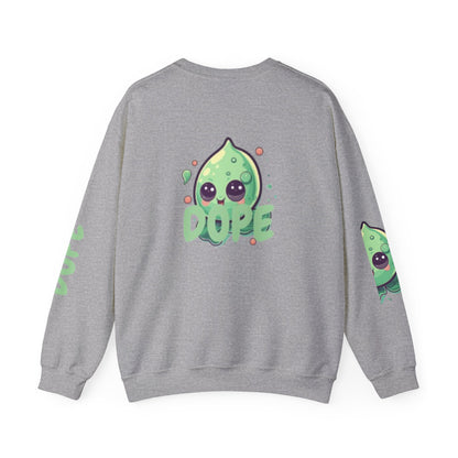 Kawaii Avocado Sweatshirt, Cute Crewneck, Fashion Sweatshirt, Gift for Foodies, Casual Wear