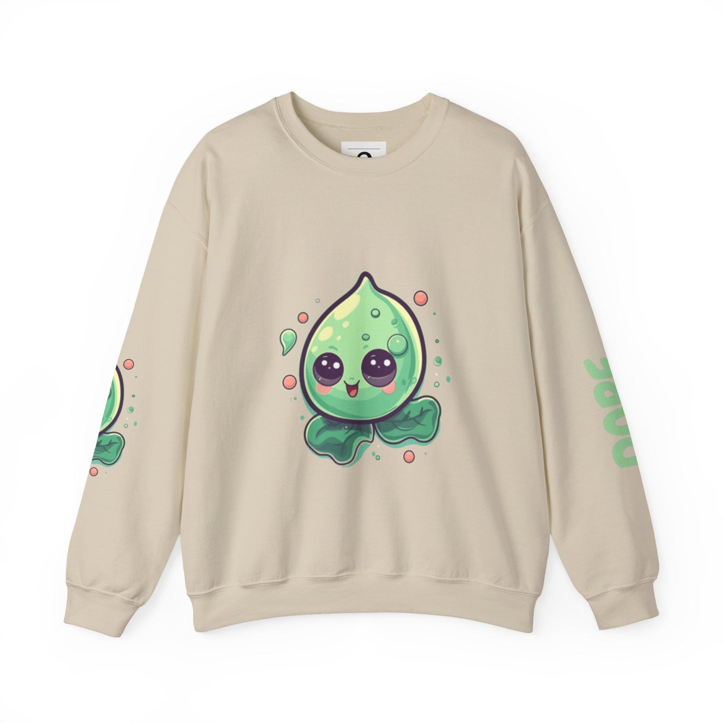 Kawaii Avocado Sweatshirt, Cute Crewneck, Fashion Sweatshirt, Gift for Foodies, Casual Wear