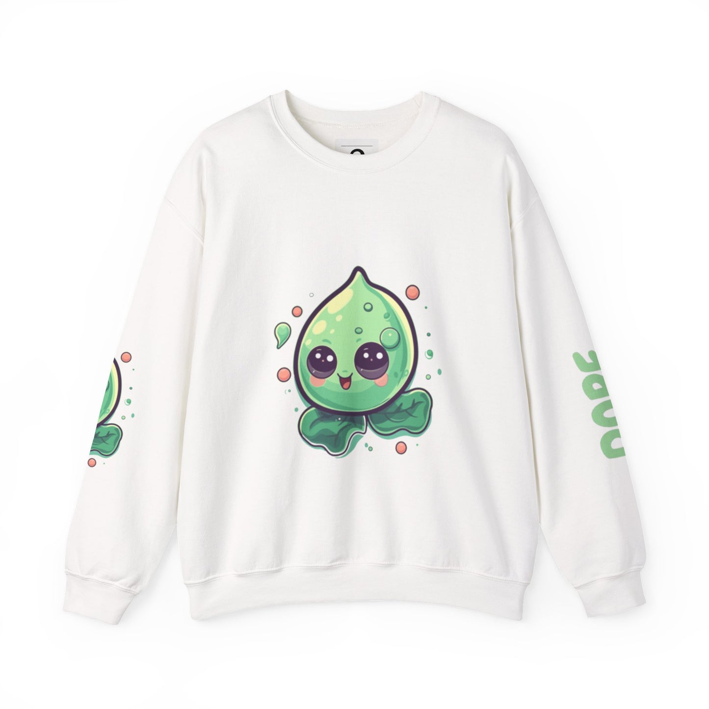 Kawaii Avocado Sweatshirt, Cute Crewneck, Fashion Sweatshirt, Gift for Foodies, Casual Wear