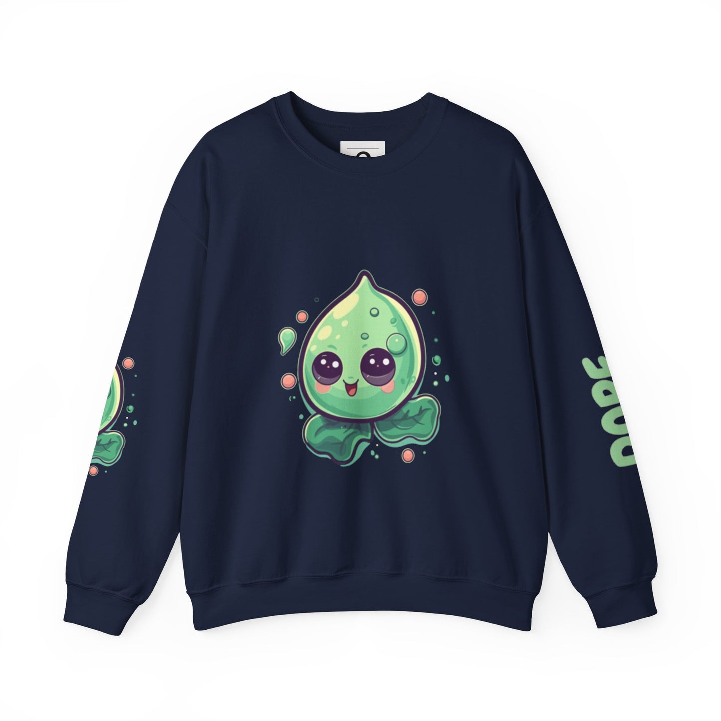 Kawaii Avocado Sweatshirt, Cute Crewneck, Fashion Sweatshirt, Gift for Foodies, Casual Wear